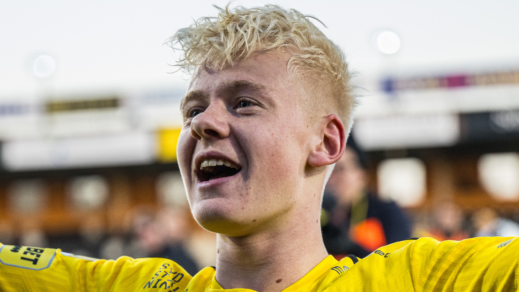 Mjällbytalangen Otto Rosengren är tydlig